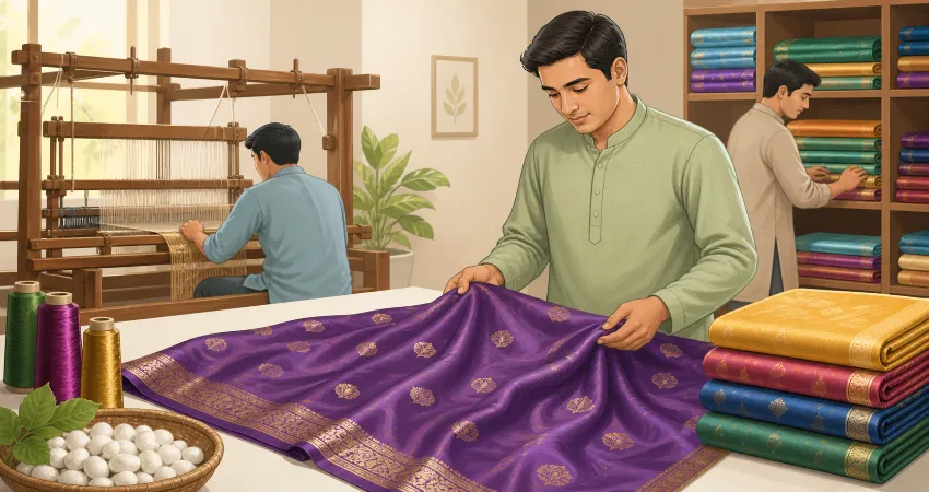 Best Rajshahi Silk Producers For Luxury Fabric Buyers.png