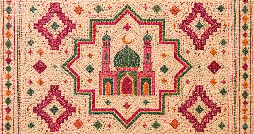 Jamdani-Influenced Islamic Motif Kantha Nakshi Kantha Designs.png
